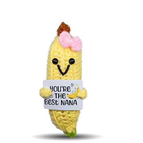 Cute Mini Banana Birthday Gift for Nana,Fun Gift from Grandchildren