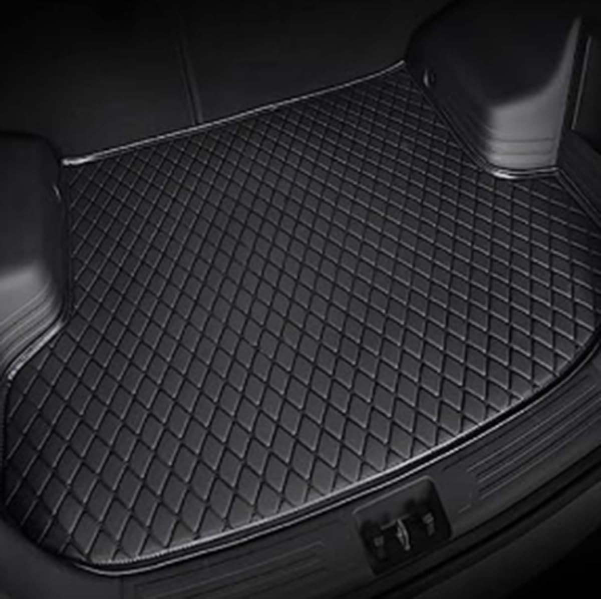 Car Single-piece Trunk Mat,Compatible with Toyota Land Cruiser 300 7 2021-2025,Car Accessories