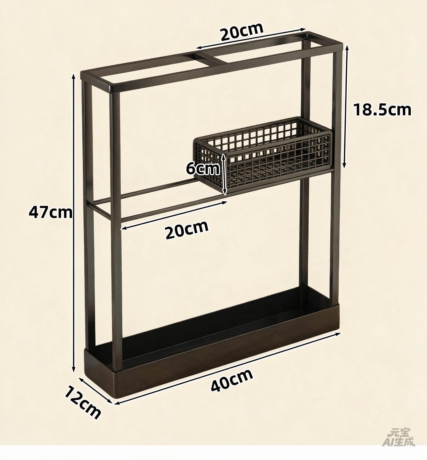Soporte Expositor Autoportante de Metal Resistente para Raquetas Bádminton,