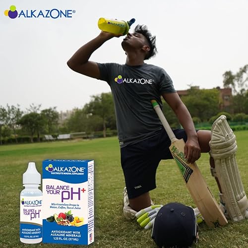 Miniatura 5 de Alkazone Equilibra tu pH (Más) Gotas minerales alcalinas antioxidantes, paquete individual de 1.25 onzas, portátil, produce suministro de agua