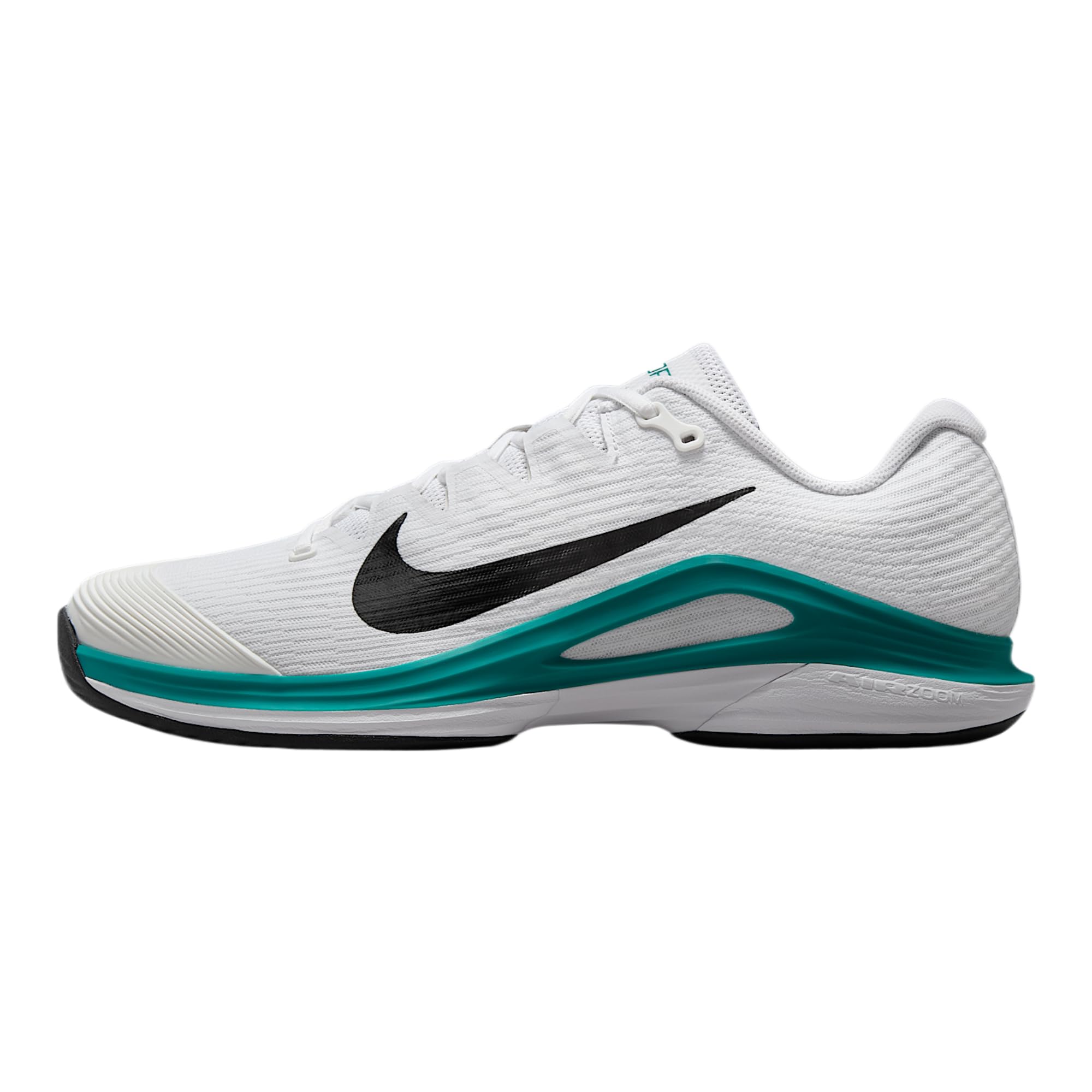 Nike Vapor 12 Mens Hard Court Tennis Shoes White Radiant Emerald Black Size 7