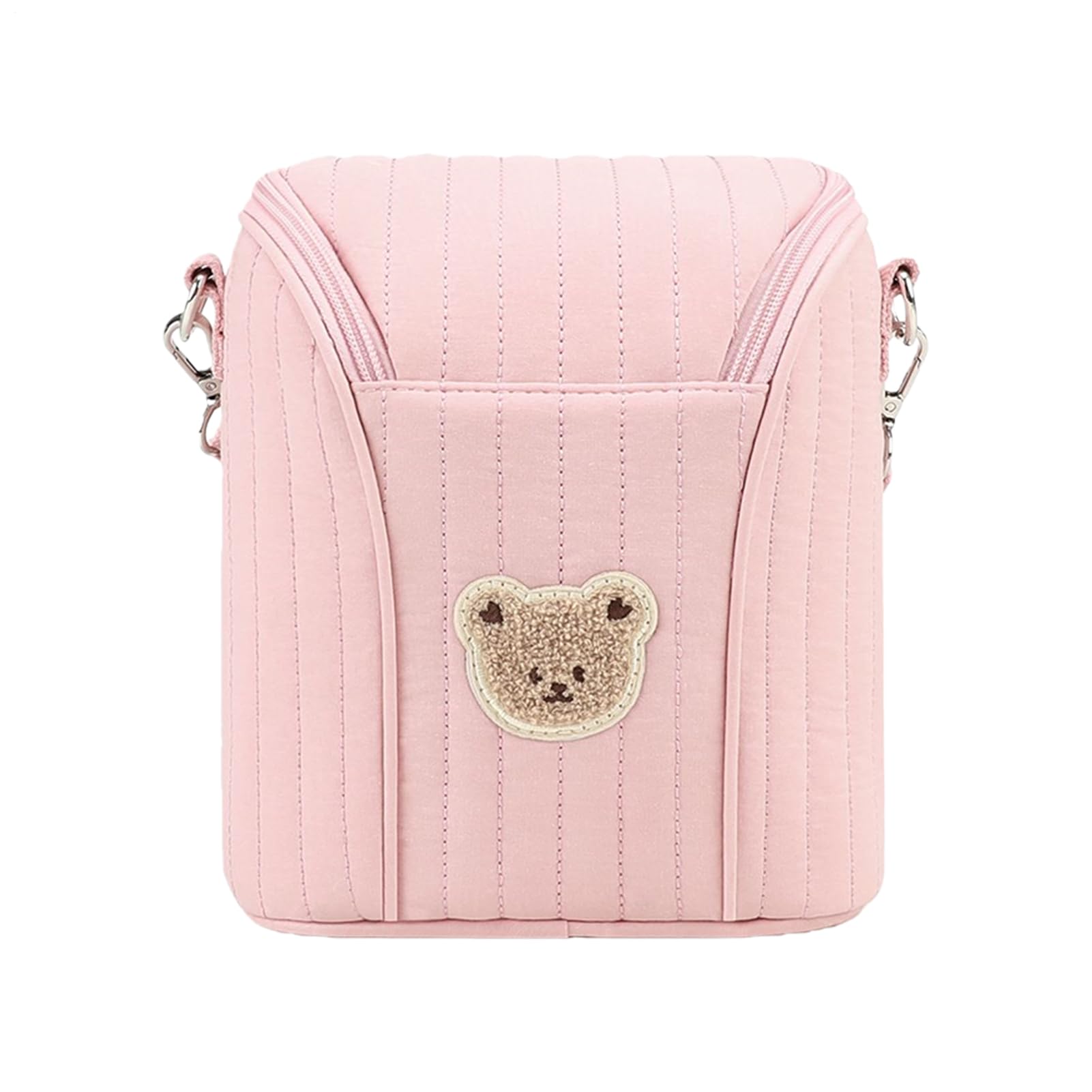 Insulated Bottle Bag, Lightweight Cute Kids Bottle Carrier with Thermal Insulation for Milk and Food Storage, Travel-Friendly Storage Bag for Breastmilk, Snacks, Daily Use, Daycare, Stroller,