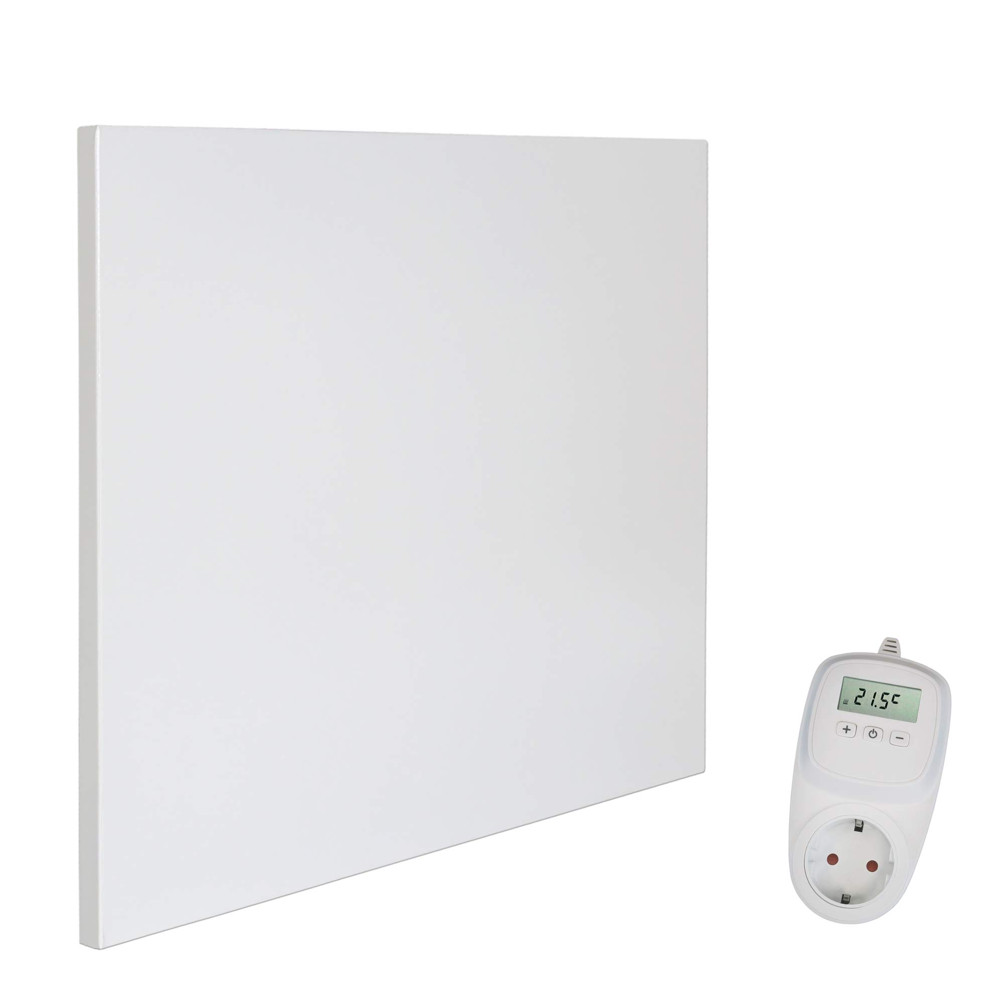 Glazen Infraroodverwarming 700W met Thermostaat - Efficiënt