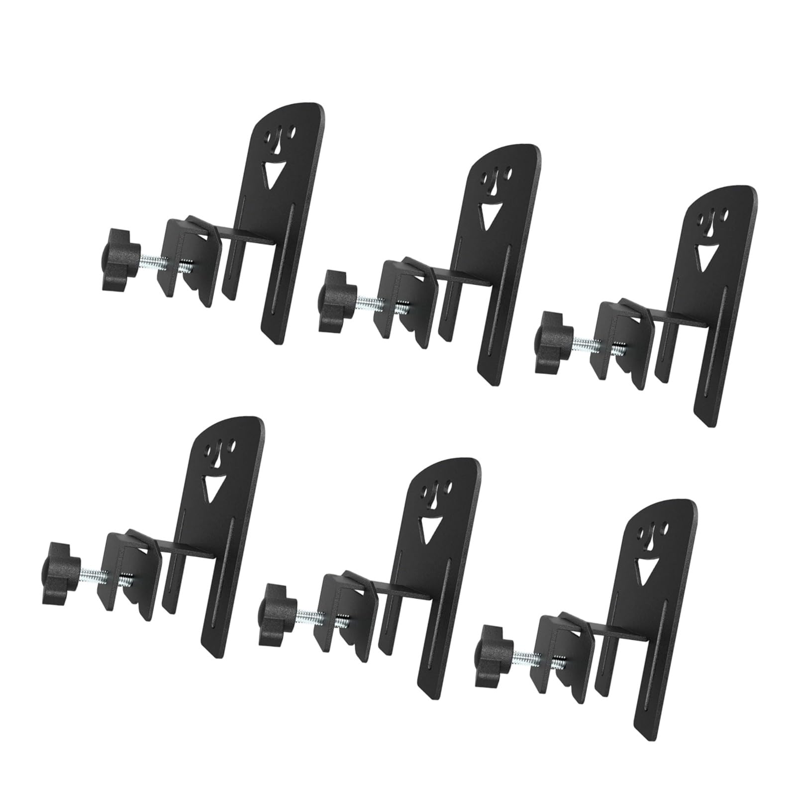 Fentency C 6Pcs Antislip Mattress Fasteners Steel Reinforcement Plates Stop Movement Between Bed Frame And Slide Stoppers