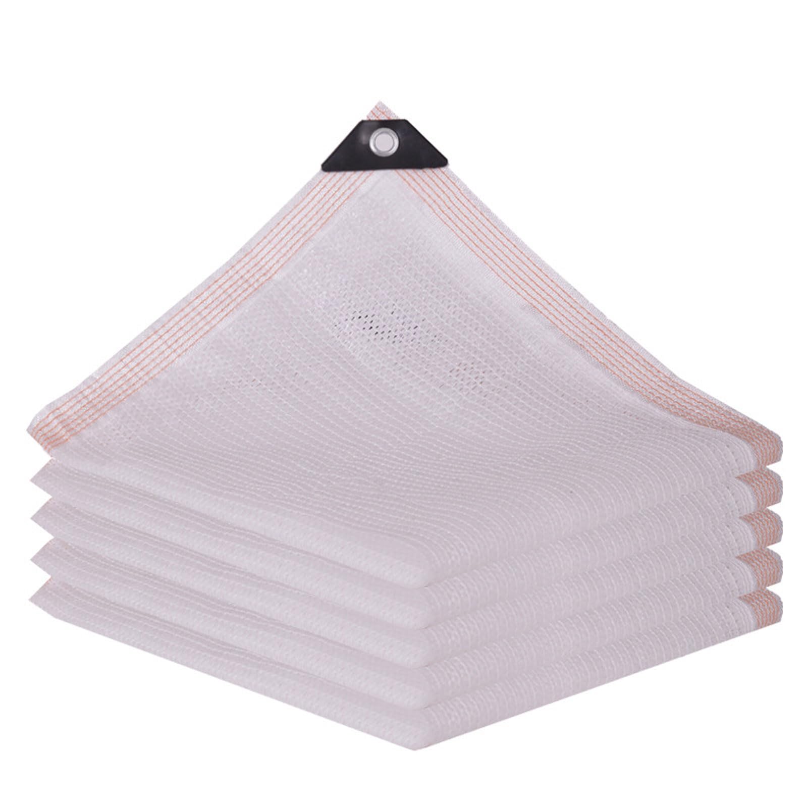 WQPMNYG 4x6m Garden Shade Netting - Durable Mesh Tarp with Grommets Taped Edges for Sun Protection Ideal for Greenhouses Patios Plants Tomatoes Chicken Coops and Barns.