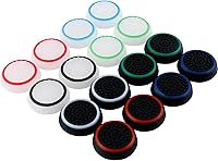 Vista 1 de SUBANG 16 Pieces Silicone Noctilucent Thumb Grip Caps Controller Joystick Cap Covers for PS3 PS4 Xbox 360 Xbox One Analog Stick Caps Replacement