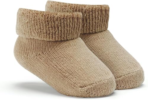 Miniatura 4 de Little Me Calcetines para bebé, paquete de 6 calcetines de rizo para recién nacidos, bebés y bebés, de 0 a 6 meses