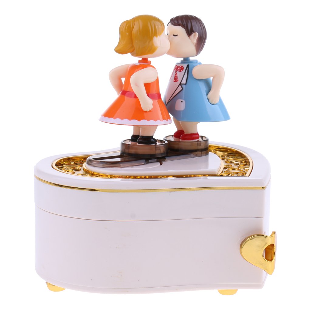 ✨未使用品　レトロ　オルゴール　キスドール　愛のオルゴール Amazon.co.jp: キスドール オルゴール クリエイティブ サウンド