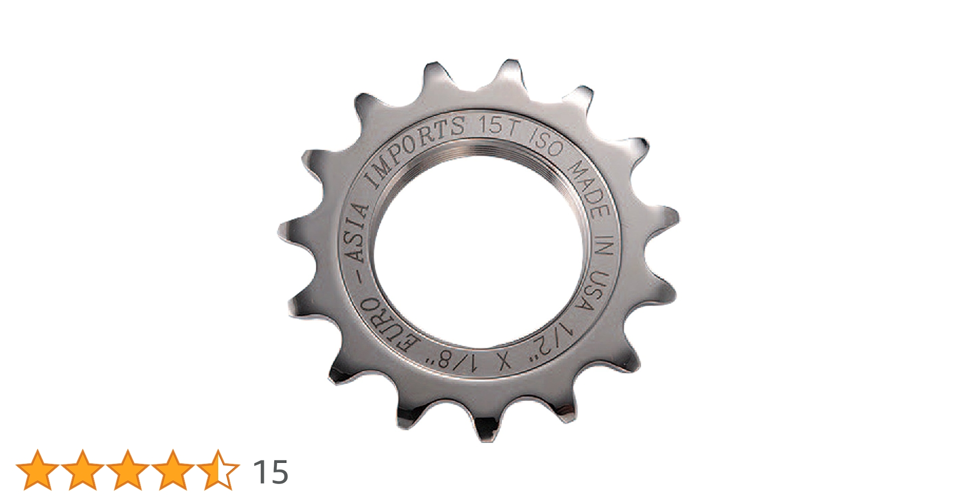 ユーロアジアインポート　固定ギア ゴールドメダルプロ　17t ピスト Amazon | ユーロアジア ゴールドメダルプロ ピスト用固定ギア