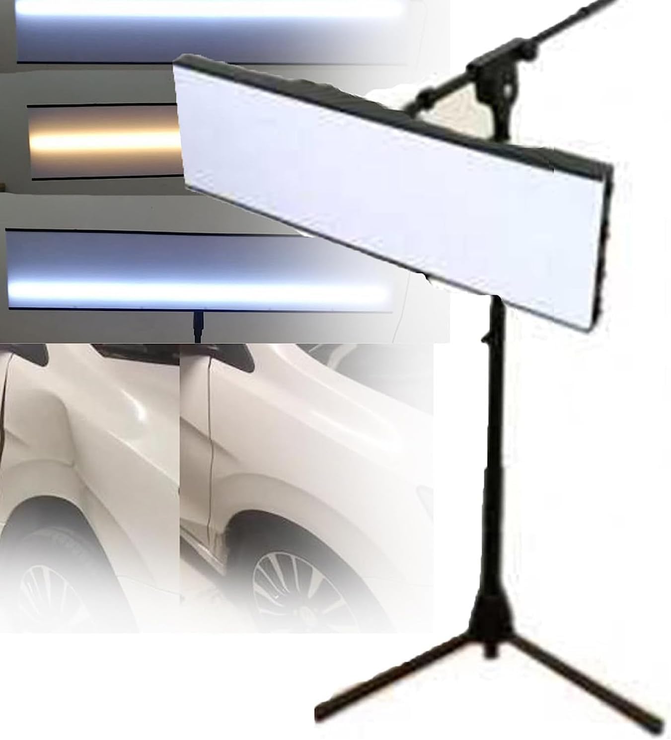 Narzędzia do naprawy wgnieceń w samochodach, narzędzia do naprawy wgnieceń w samochodzie, lampa wykrywająca do naprawy wgnieceń, lampa reflektorowa LED do naprawy