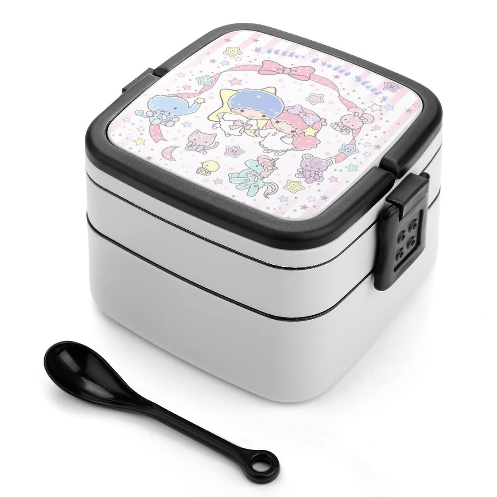 Amazon | リトルツインスターズ キキララ弁当箱 ランチボックス 二段