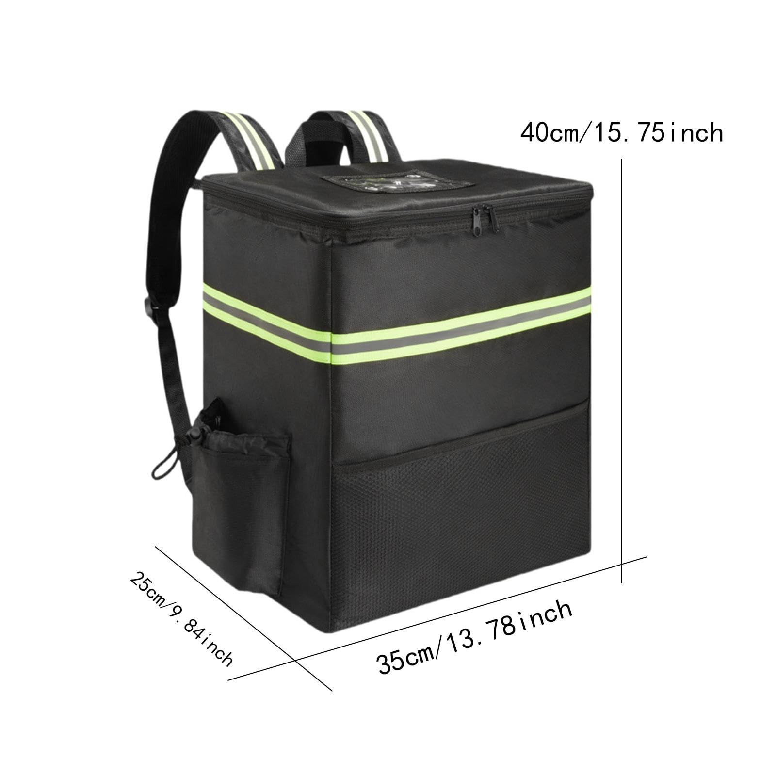 Lieferrucksack mit Getränkehaltern Und Kühltasche für Reisen, Camping Und Outdoor Aktivitäten