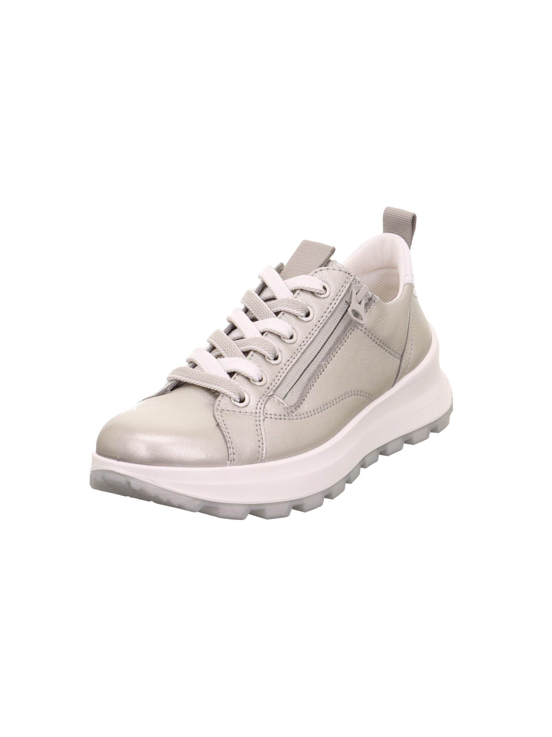 Legero Women's T4 Run Trainers, Platinum Metallic 9570, 8.5 UK
