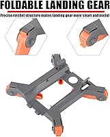 Vista 6 de Mavic 3 Pro Landing Gear Leg Kit extendido plegable para DJI Mavic 3 Pro RC Cámara Drone Accesorios Extensor de altura Extensiones protector