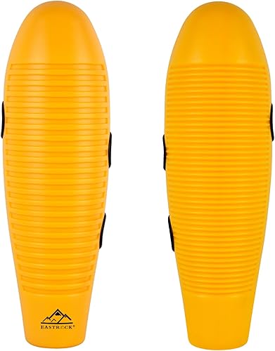 Miniatura 4 de EASTROCK Guiro Instrument - Instrumento de percusión latino en forma de pez de 39 x 13 pulgadas con 2 raspadores instrumento Guiro amarillo