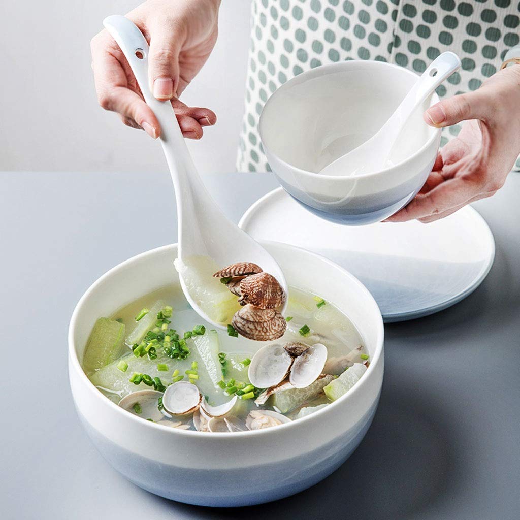 Set Di Cucchiai Sfusi Cucchiai Di Ceramica Nordica Cucchiaini for Uso Domestico Cucchiaino Del Cucchiaio Del Porridge Cucchiaio Del Porcellana Creativo Cucchiaio Da 10 Pezzi Cucchiai da Mangiare