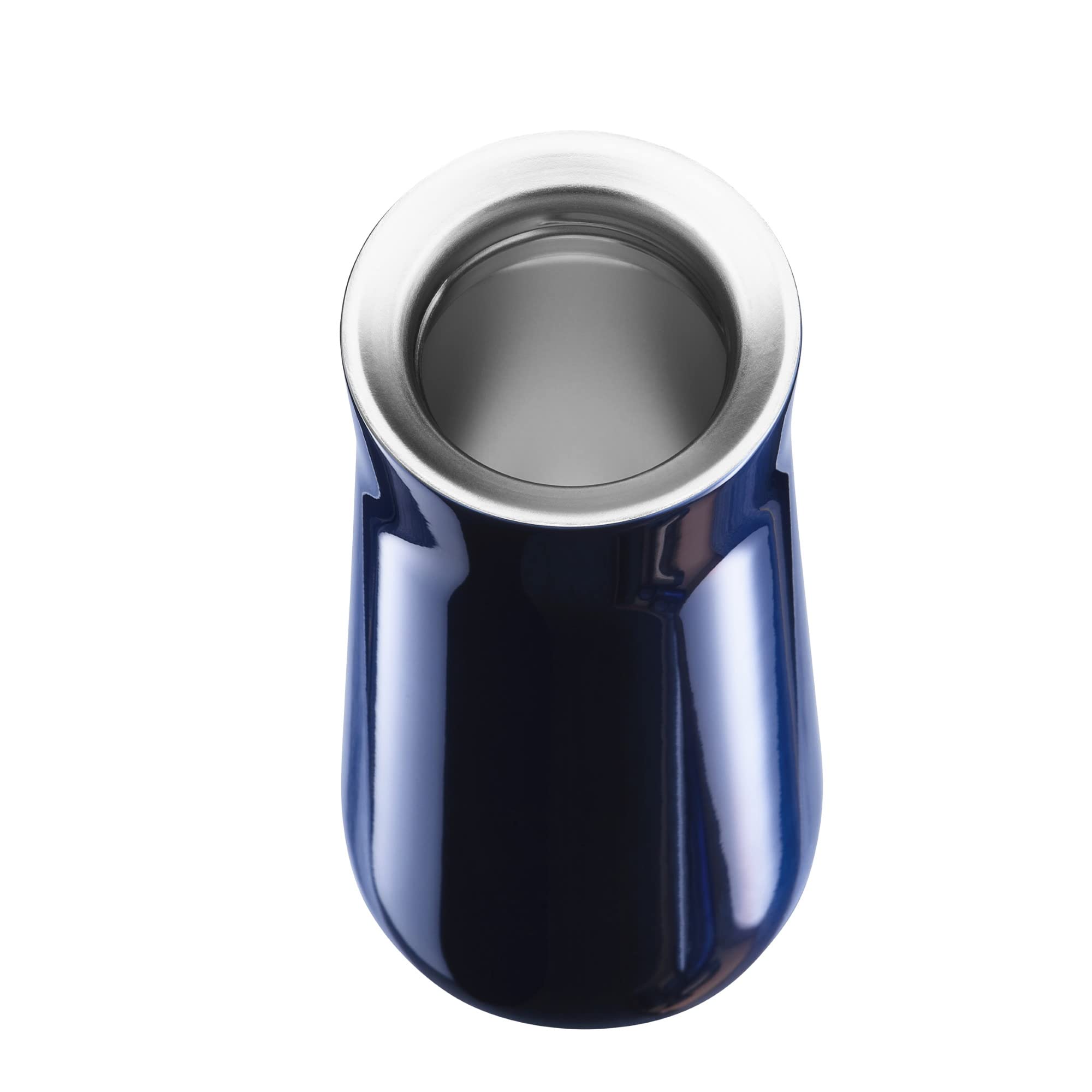 WMF Impulse kubek termiczny 350 ml, kubek termiczny z automatycznym zamknięciem, otwór do picia 360°, utrzymuje napoje gorące przez 8 h/zimne przez 12 h, niebieski