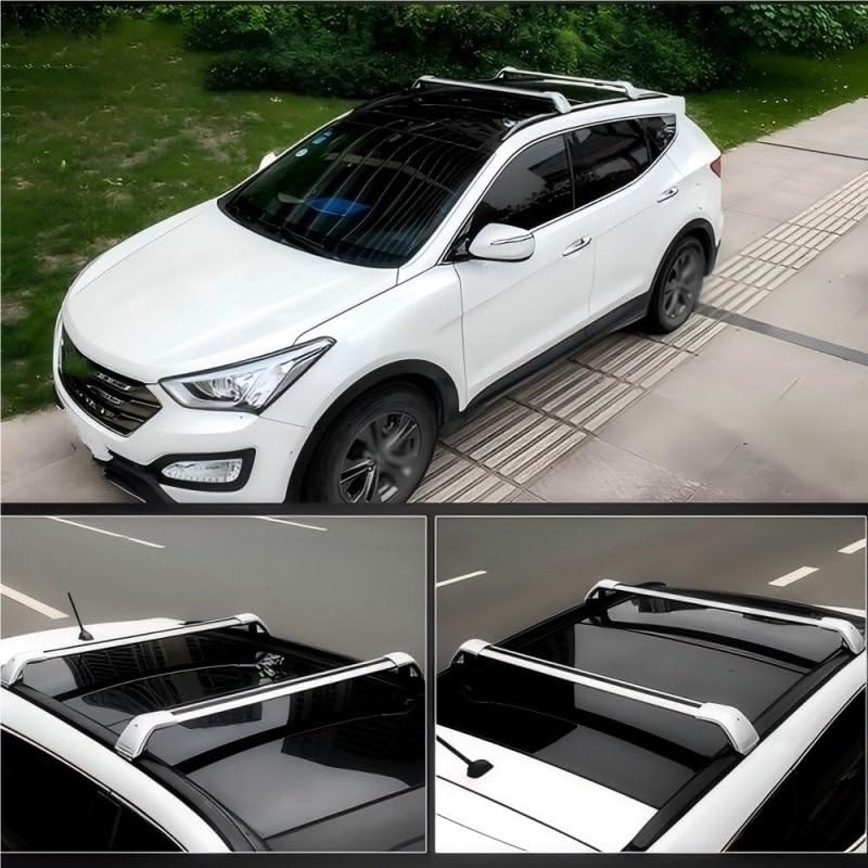 Portabicicletas techo Volkswagen Atlas barras transversales de carga rack de bici 2018-2024 5
