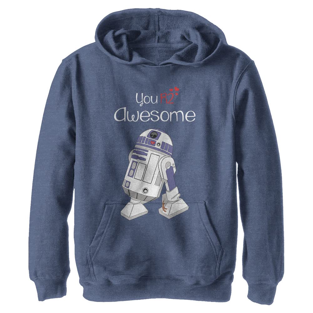Sweat à capuche Star Wars pour garçon R2-D2 en coton confortable - 2