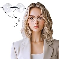 Vista 1 de Protector de ojos transparente para después de la cirugía de cataratas, cómodo, evita el roce con correa elástica extendida, adecuado para todos