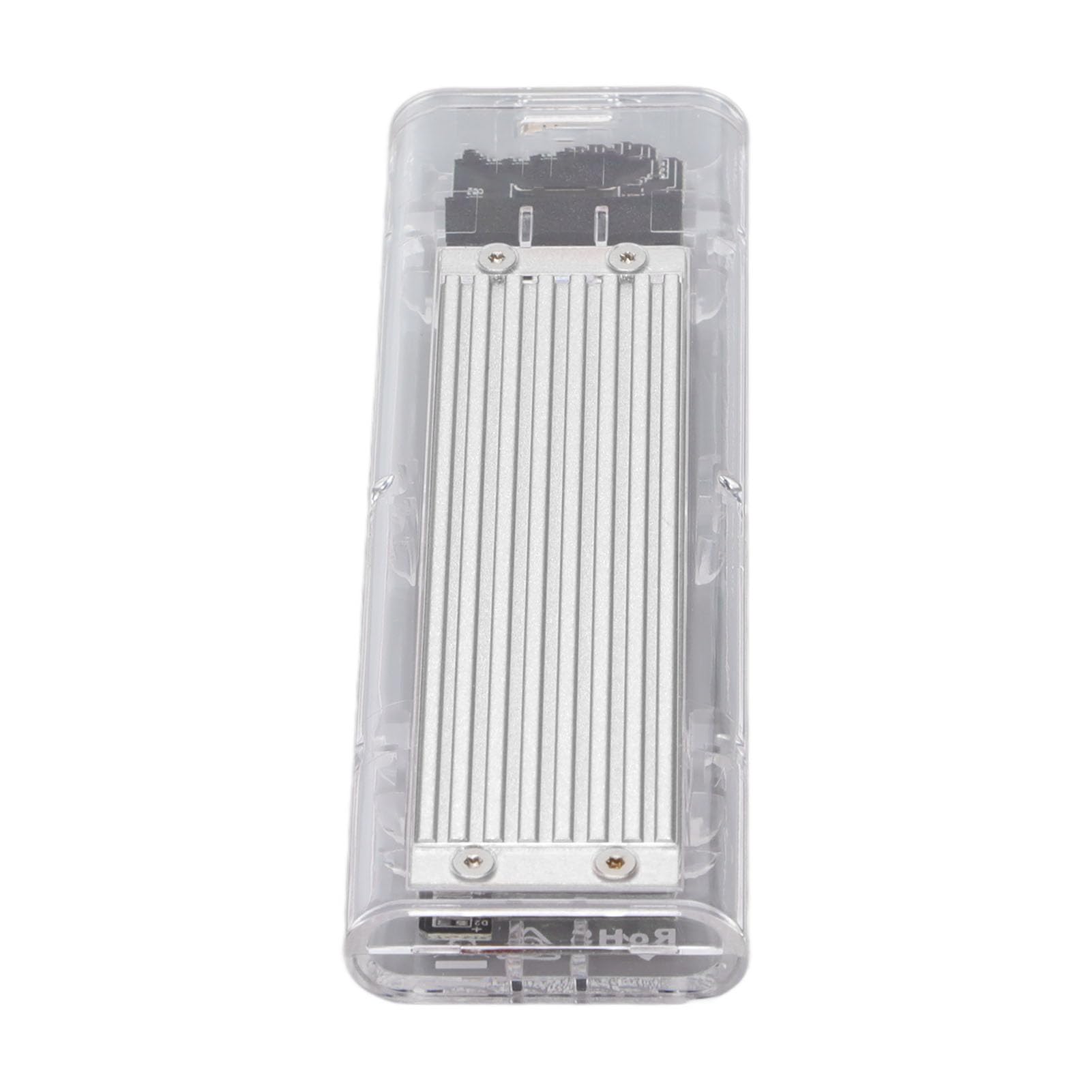 Ausla M.2 NVMe a Adattatore per Disco Rigido Esterno, 10Gbps (SILVER)