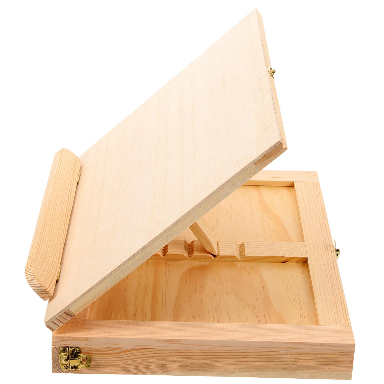 AUTSUPPL Wood with Drawer Portable Drawing Easel for Artists Outdoor Painting Board Lightweight Durable
