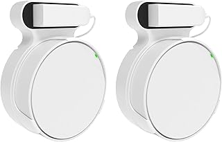 SLEEMAKE Wi-Fi Wall Mount for TP-Link Deco X50-PoE Whole Home Mesh WiFi 6 System, Space-Saving Outlet Mount Bracket Holder for TP-Link Routers with Network & Power Cable Management,2Pack