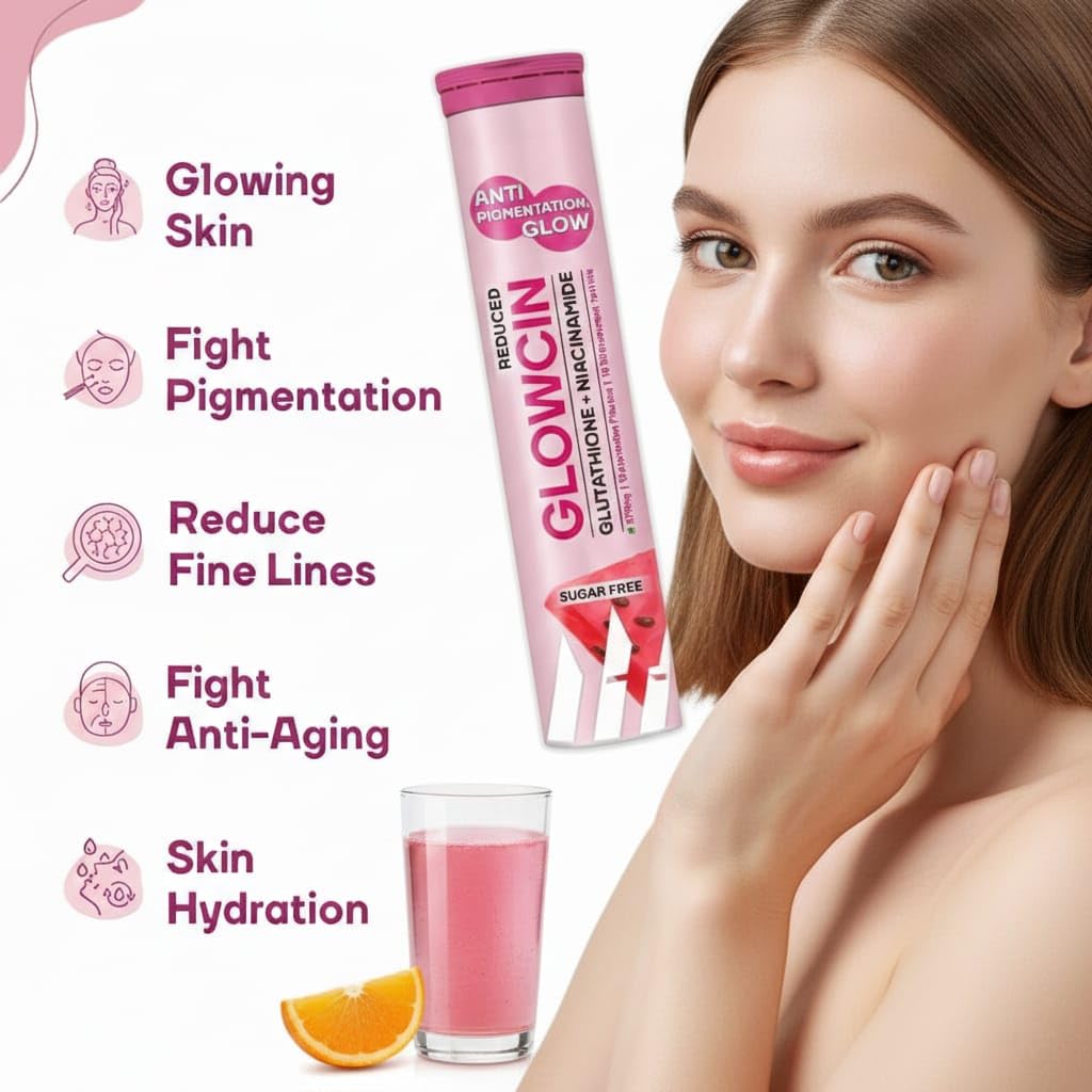 Complément Alimentaire GLUTATHIONE + COLLAGÈNE + Vitamine C - Pour Une Peau éclatante