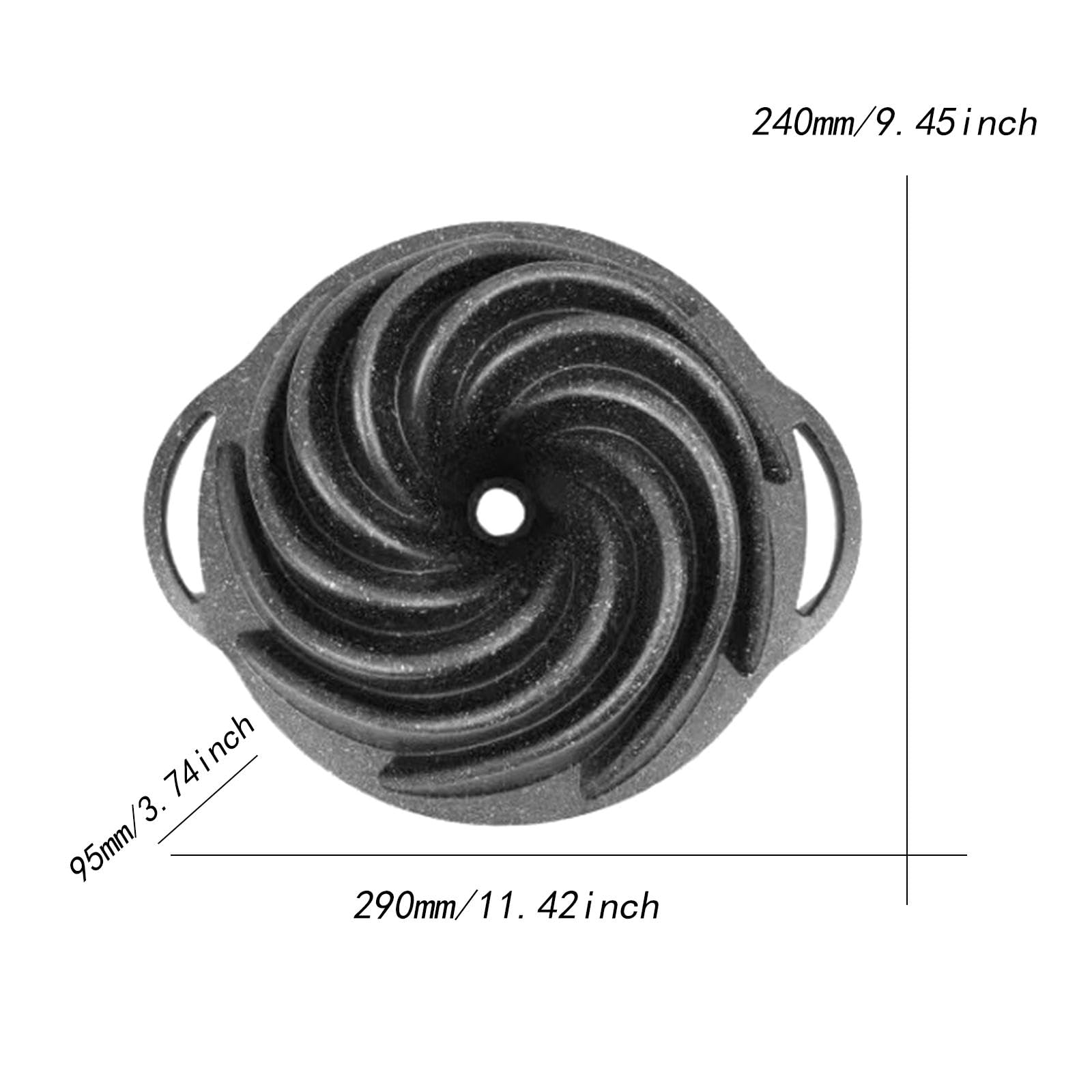 Amagogo Kuchenform Aus Aluminiumlegierung, Antihaftbeschichtet, Praktisch Und Leicht zu Reinigen, Backform Speziell für Feste Und Valentinstag, Style D