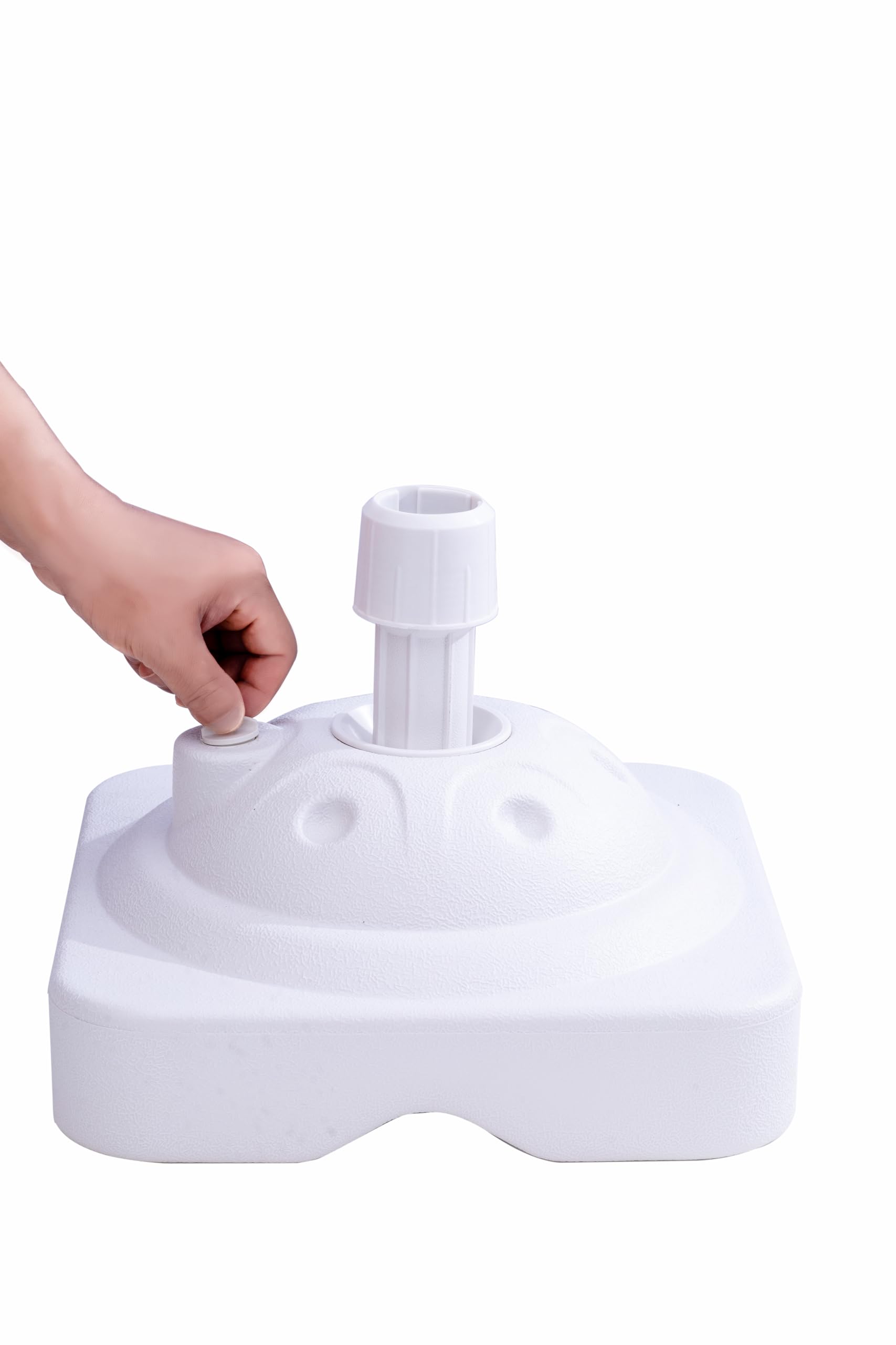 Amazon.co.jp: 【10台セット】8L 白色 のぼりポール用 立て台・注水台