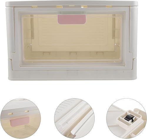 Miniatura 5 de Alipis Contenedores de caja para organizar contenedores plegables, contenedores plegables para juguetes para el hogar, contenedores de plástico para