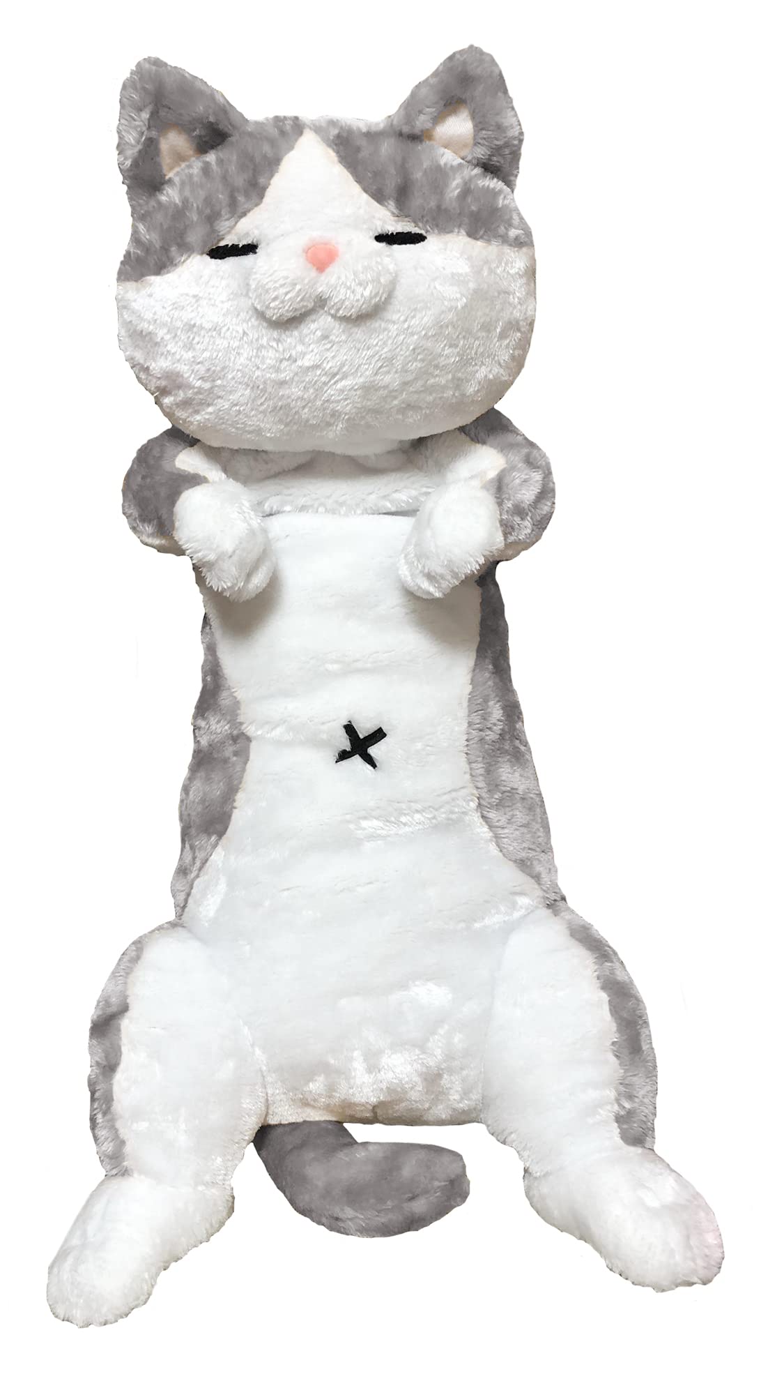 にゃん太 Amazon.co.jp: にゃん太 ごろ寝ぬいぐるみ グレー : おもちゃ