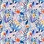 Botanical Pattern - Blue