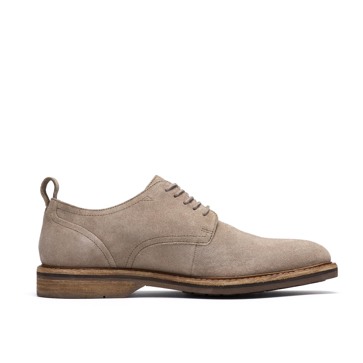 Clarks Aldwin Lace Mens Grey Suede, 9