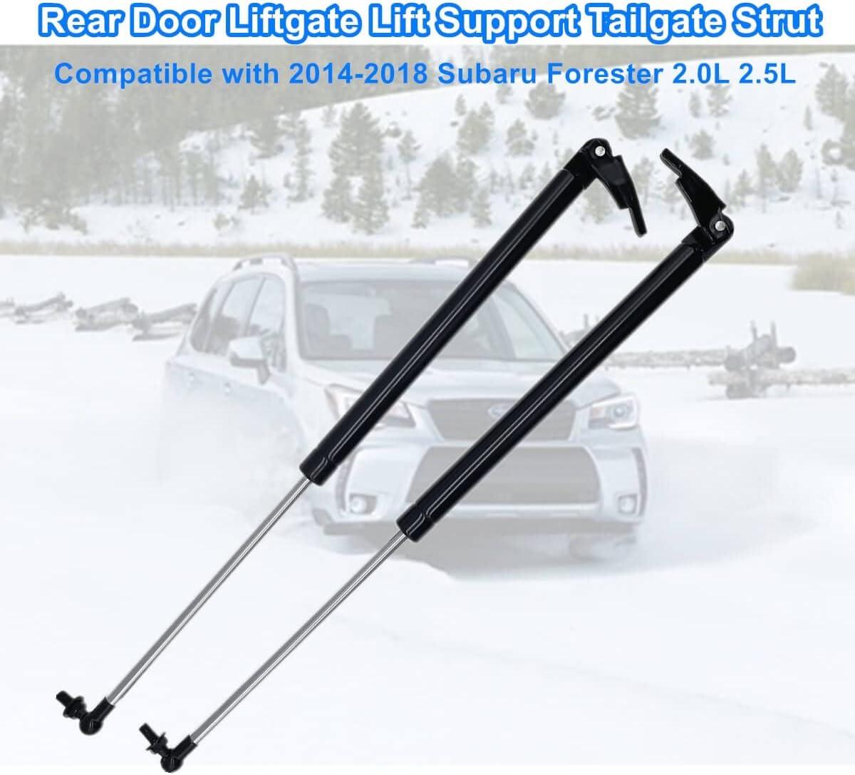 Rear Hatch Struts Lift Supports for Subaru Forester 2014-2018 | Fits 2.0L and 2.5L Models | OE #63269SG032, 63269SG022 | Showa Bracket Tailgate Liftgate Struts (Include Left and Right Strut)