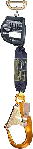 Miniatura 3 de 3M DBI-SALA Nano-Lok XL Línea de vida autorretráctil con conexión rápida 3100600, banda, gancho de aluminio para barras de refuerzo, 9 pies, Clase