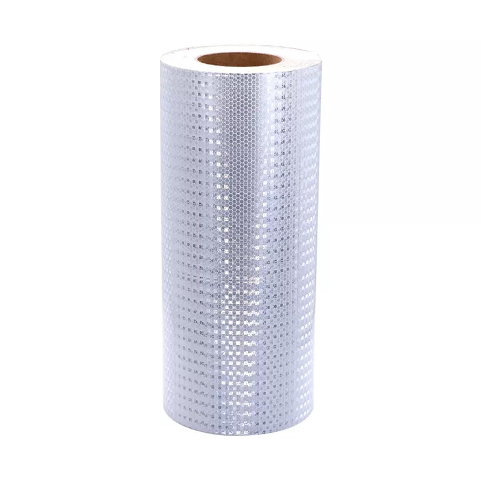 Warnung Band, Reflektierendes Band, Sicherheits-reflektierende Warnaufkleber, Reflektierendes Warnband Nachtsicherheitsaufkleber,(White,50m)