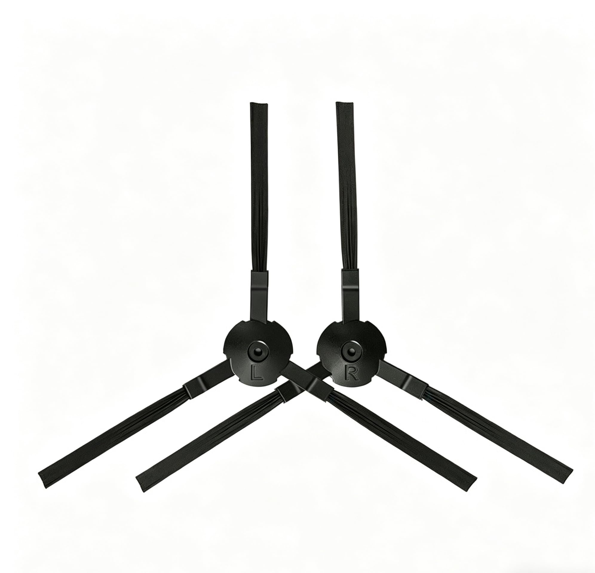 Lkupaq Black Side Brush Accessories Are Compatible With Ilife Sweeping Robot V3s Pro V3 V3s V5s Pro V5 V5s Side Brush Accessories 2 Pack