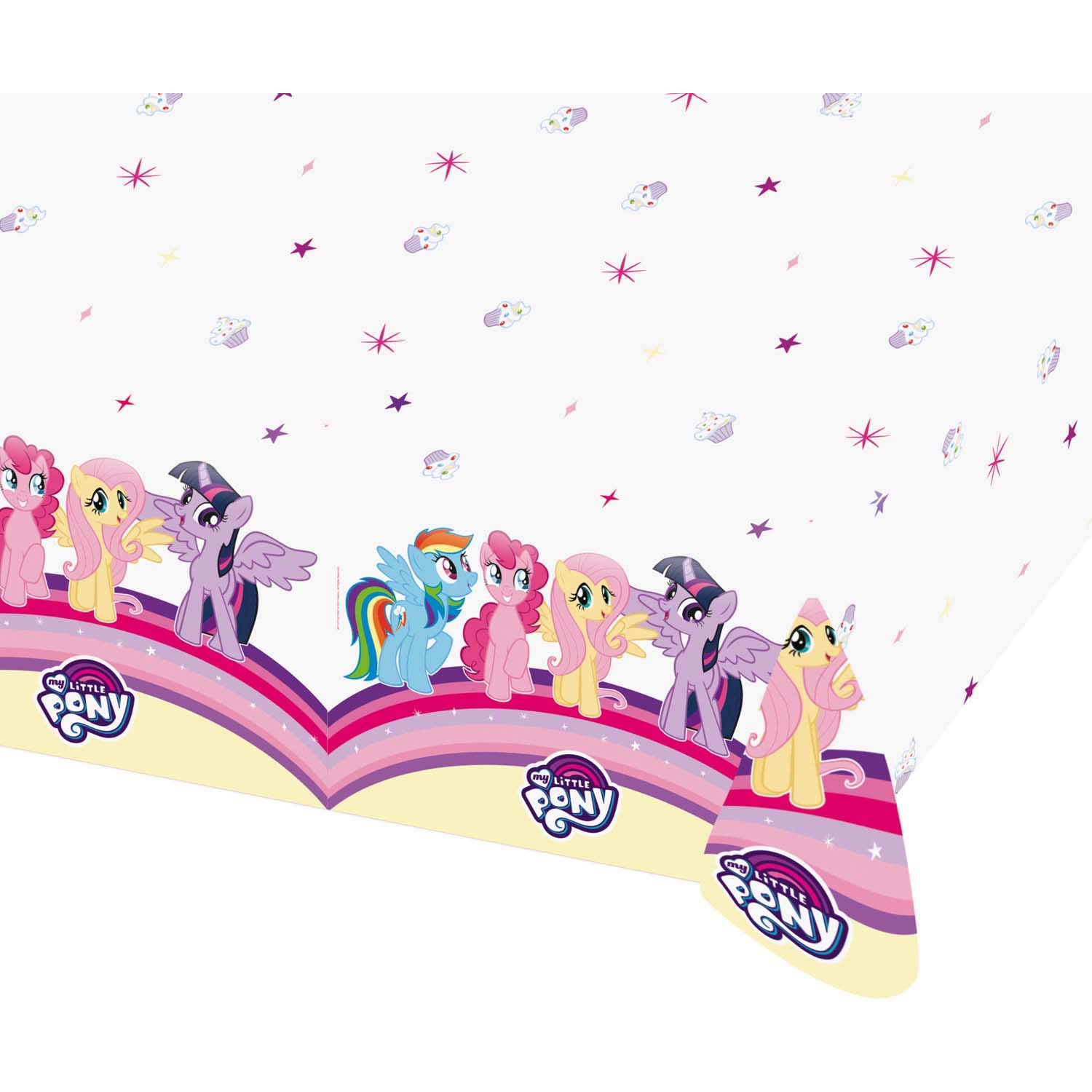 Amscan Multicoloured My Little Pony Plastic Tablecovers 1.2M X 1.9M