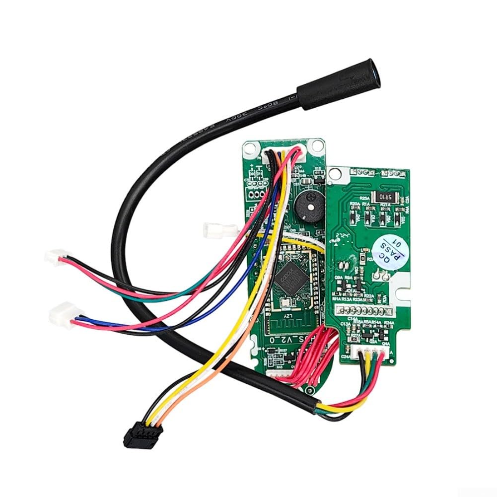 DAZZLEEX Scooter elettrico Display LED Cruscotto PCB Control Board con Schermo Luminoso Pannello in Alluminio per Ninebot Max G2 Kickscooter