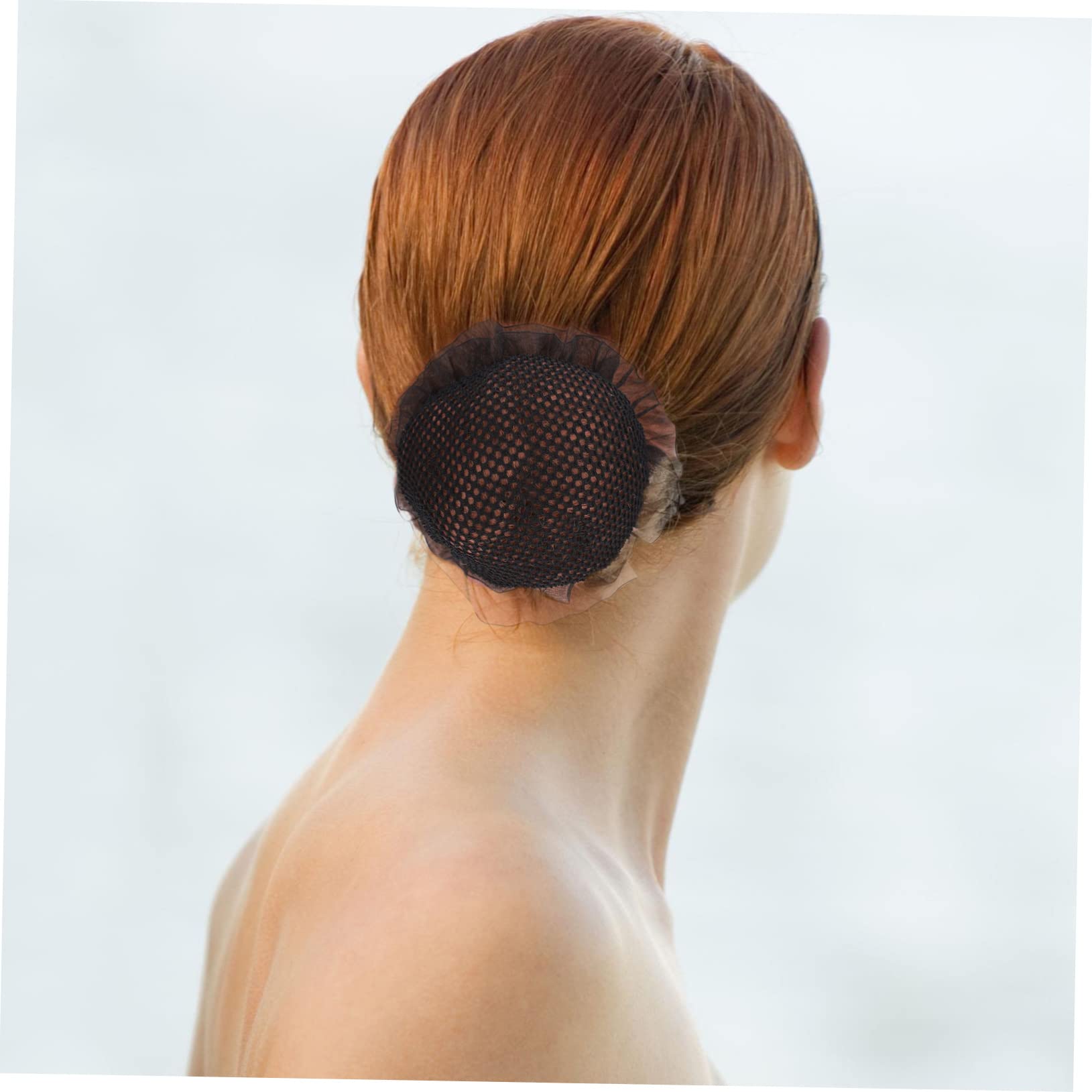 minkissy 40stücke Teiliges Set Unsichtbarer Haarnetze Für Duttfrisuren Elastische Langlebige Haarabdeckungen Für Für Ballett Tanzen Und Alltag