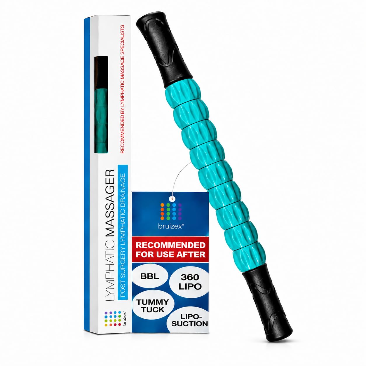 Amazon.com: Muscle Roller Lymphatic Drainage Massage Roller Stick - for  Myofascial Pain Relief