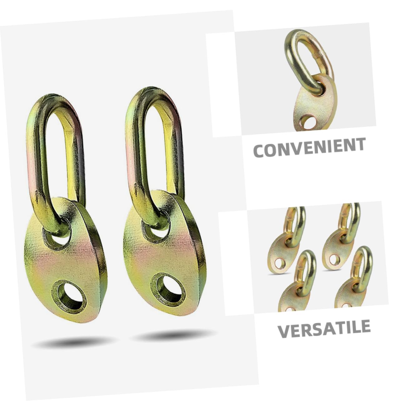 iplusmile 4pezzi Anelli di Sollevamento per Motore Kit Completo per Sollevamento Motore con Occhielli e Ganci Sollevatore per Applicazioni Meccaniche