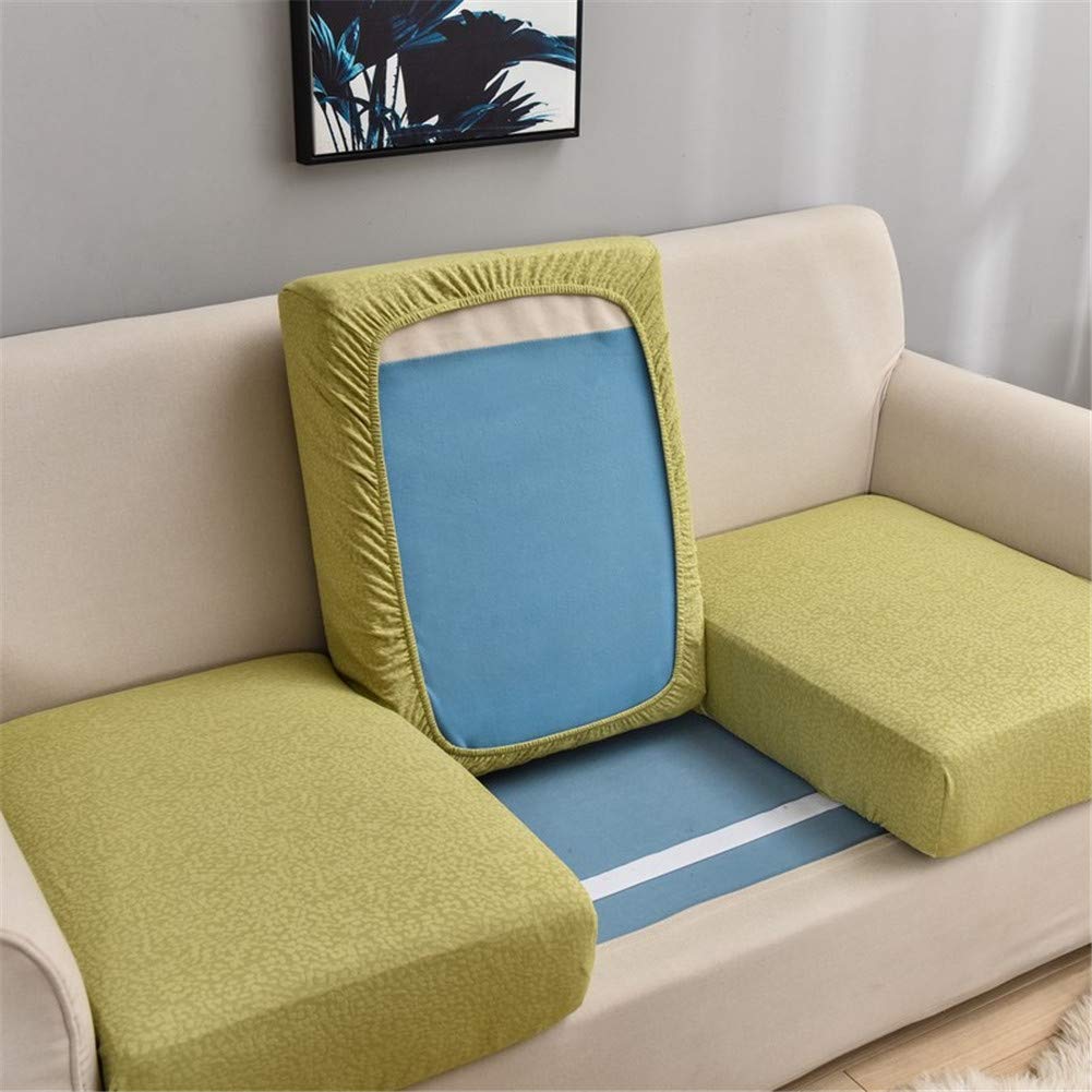 Housses de coussin de canapé épaisses pour coussins individuels Vert Clair