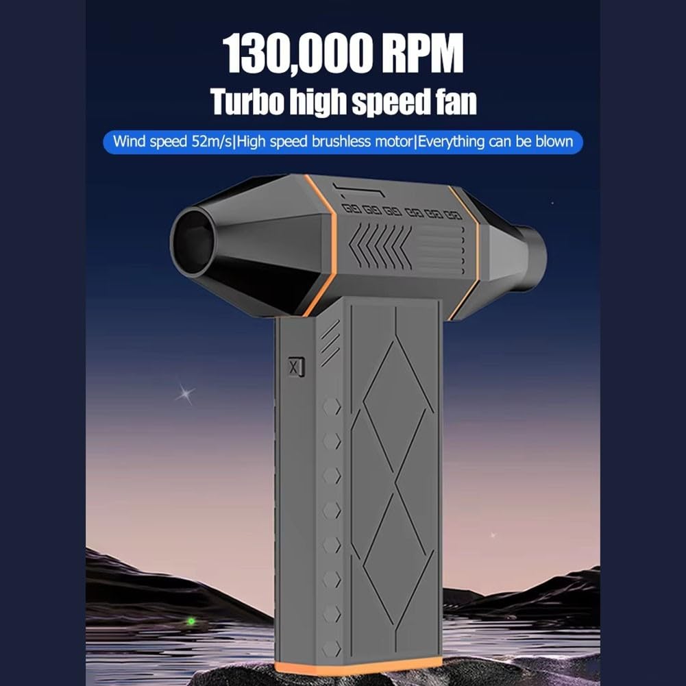 Turbofan X/5 Violent Turbofan, moteur sans balais efficace, 130 000 tr/min, souffleur turbo pour divers ménages et tâches