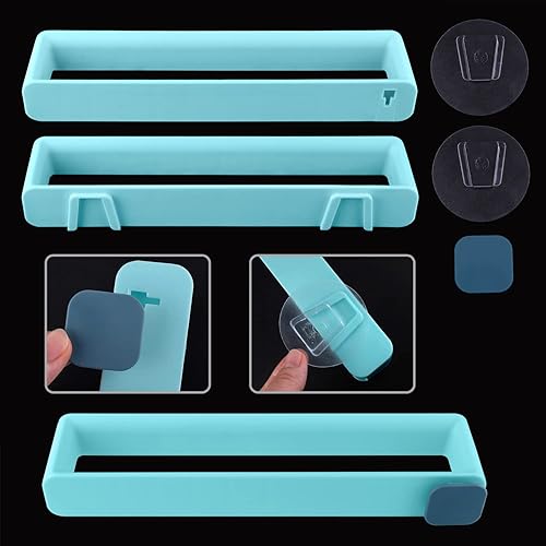 Miniatura 5 de 2 soportes para zapatos para colgar en la pared, soporte para zapatos, autoadhesivo, multifunción, simple y cómodo, organizador de zapatos para