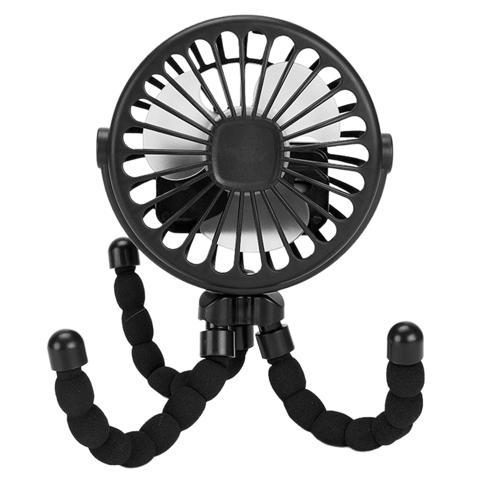 Générique Ventilateur De Poussette Pour Bébé | Ventilateur De Rechargeable Par USB | Ventilateurs Portable À Clip Sur Trépied | Ventilateurs Portable Poussette Par Voyage, Siège, Chambre