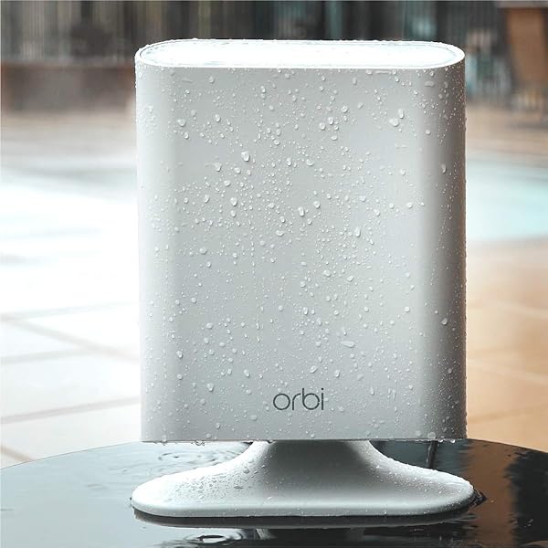 Netgear Orbi RBS50Y WiFi Mesh da esterno AC3000 ripetitore wifi aggiuntivo copertura tri band fino a 150mq funziona con router di qualsiasi marca
