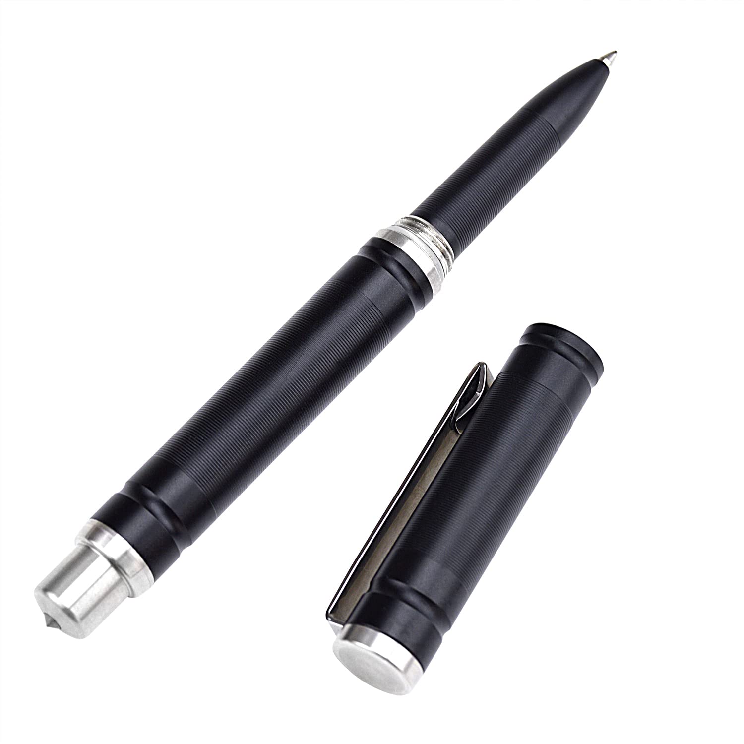 TONIFE Elite - Bolígrafo profesional de autodefensa, de emergencia, de acero de tungsteno, de aluminio, recargable, herramienta de escritura DEC…