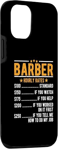 Miniatura 6 de Funda para iPhone 11 Barber con tarifas por hora
